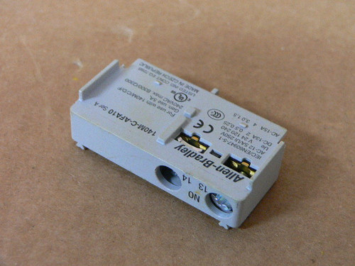 Allen Bradley 140M-C-Afa10 Auxiliary Contact Front Mount Allen Bradley 140M-C-Afa10 Auxiliary Contact Front Mount