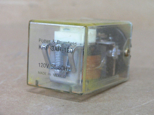 Potter & Brumfield Krp3ah-120 Relay 120V Potter & Brumfield Krp3ah-120 Relay 120V
