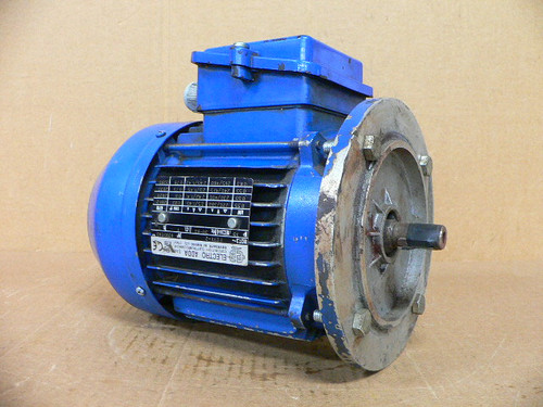 Electro Adda Fc71-2 Blower Motor 265/460 Vac 50/60 Hz 0.37 Kw 3370 Rpm Electro Adda Fc71-2 Blower Motor 265/460 Vac 50/60 Hz 0.37 Kw 3370 Rpm