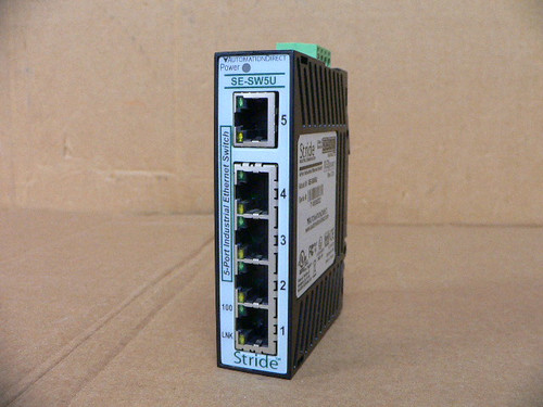 Automation Direct Se-Sw5u Stride 5-Port Industrial Ethernet Switch Automation Direct Se-Sw5u Stride 5-Port Industrial Ethernet Switch
