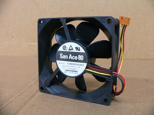 Sanyo Denki 109R0824s401 Axial Dc Fan Sanyo Denki 109R0824s401 Axial Dc Fan