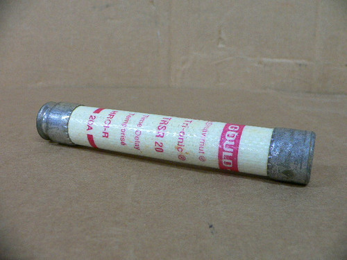 Gould Trsr 20 Time Delay Fuse, 20A, 600V, Type D