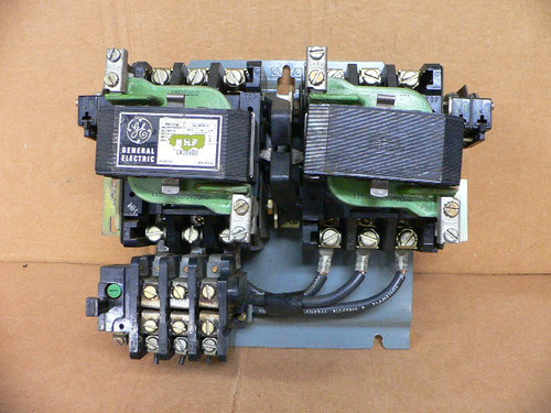 General Electric Ge Cr309d0 Reversing Starter Size 2 45Amp 600V Coil 120V General Electric Ge Cr309d0 Reversing Starter Size 2 45Amp 600V Coil 120V