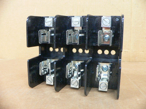 Ferraz Shawmut 60303J 600 V 30 A 3 Pole Fuse Block Ferraz Shawmut 60303J 600 V 30 A 3 Pole Fuse Block