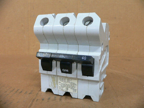 Federal Pioneer Fpe Na340 Circuit Breaker 40A 3P 240V Federal Pioneer Fpe Na340 Circuit Breaker 40A 3P 240V
