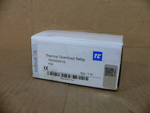 Tc Electric Controls Tr2d09310 Overload Relay 4-6A