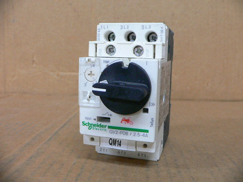 Schneider Electric Gv2-P08/2.5-4A Manual Motor Controller