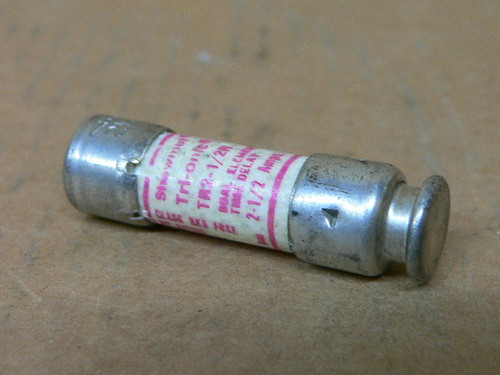 Gould Shawmut Tr2-1/2R Time Delay Fuse Class Rk5 2.50 A