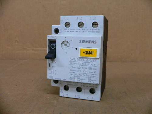 Siemens 3Vu1300-2Mm00 Circuit Breaker 10-16A