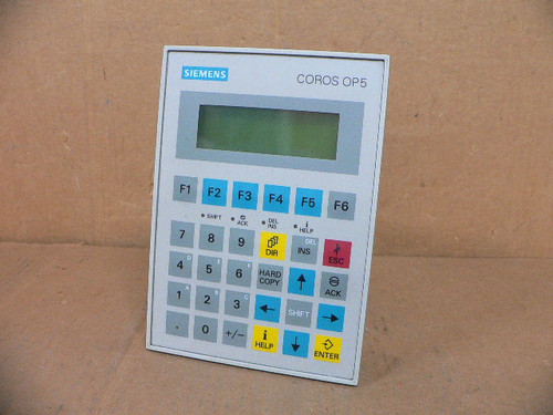 Siemens 6Av3505-1Fb01 Op5-A1 Operator Panel
