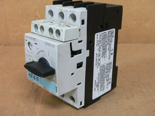 Siemens 3Rv1021-1Ba10 Manual Motor Starter Protector