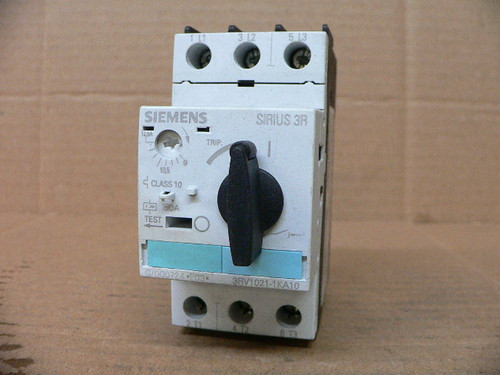 Siemens Sirius 12.5A 3Rv1021-1Ka10 Circuit Breaker