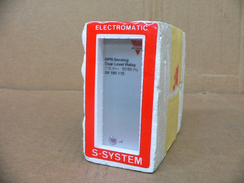 Electromatic Sv 190 115 Npn Sensing Dual Level Relay