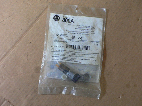 Allen Bradley 800A-M2fr24 Momentary Contact Push Button