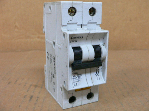 Siemens 5Sx22 C3 Circuit Breaker 2Pole 400V