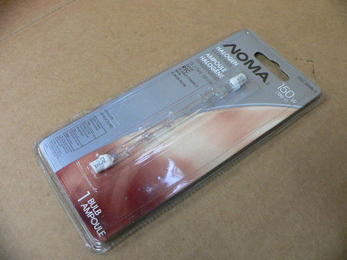 Noma 052-5240-4 150W 118Mm Quartz Halogen Lamp