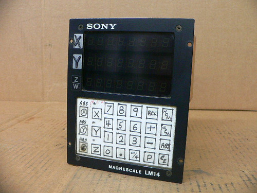 Sony Magnescale Lmp-19 Digital Position Readout 5W 12-24V Dc