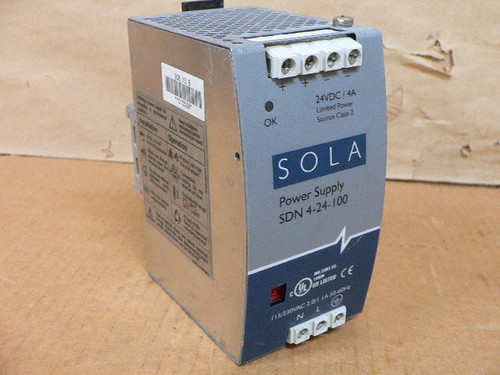 Sola Sdn 4-24-100 Power Supply