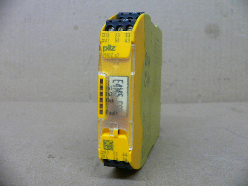 Pilz Pnoz S7 24Vdc 4 N/O 1 N/C 750107 Pnozsigma Contact Expansion 4 N/O
