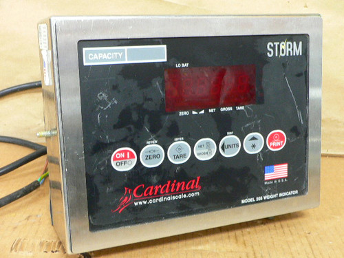 Cardinal Scale Model 205 Weight Indicator