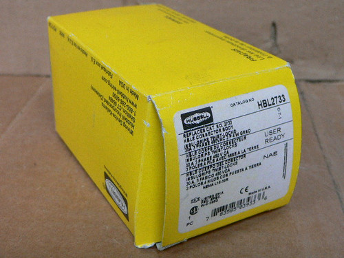 Hubbell Hbl2733 30 Amp 480 Vac Receptacle
