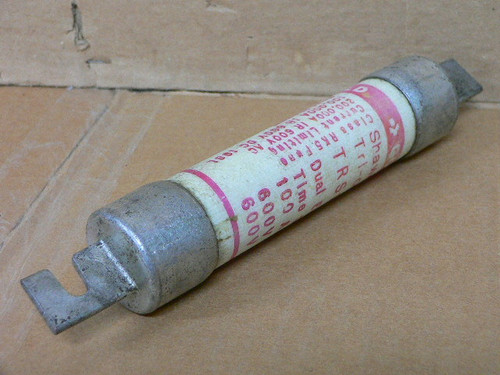Ferraz Shawmut Trs100r 100Amp Fuse Tri-Onic Time Delay Class Rk5 600 Vac