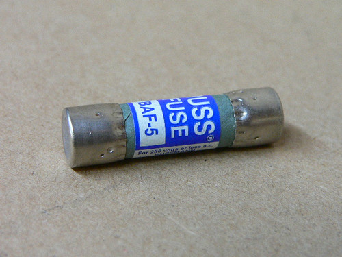 Bussmann Buss Baf-5 5 Amp Fuse Baf5