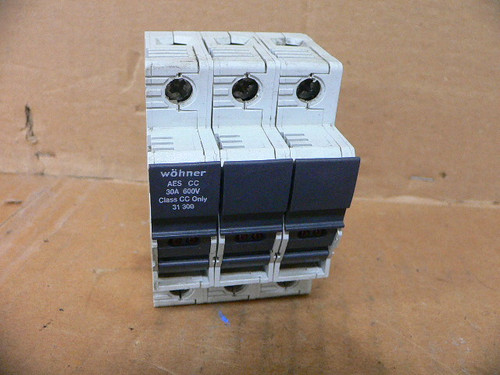Wohner 31 300 Aes Cc 30A 600V Fuse Holder