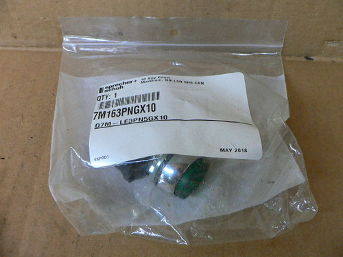 Sprecher + Schuh D7m-Lf3pn5gx10 Illuminated 22Mm Flush Momentary Pushbutton