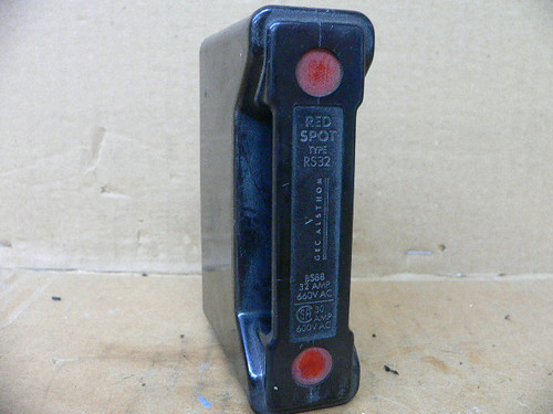 Gec Type Rs32 Alsthom Red Spot Fuse Holder 30A 600Vac