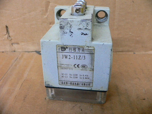 Chint Jw2-11Z/3 Limit Switch Triple Roller Plunger 3No 3Nc