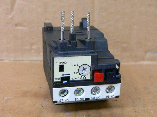 Teco Rhu-10K1/1.1-1.6A Thermal Overload Relay