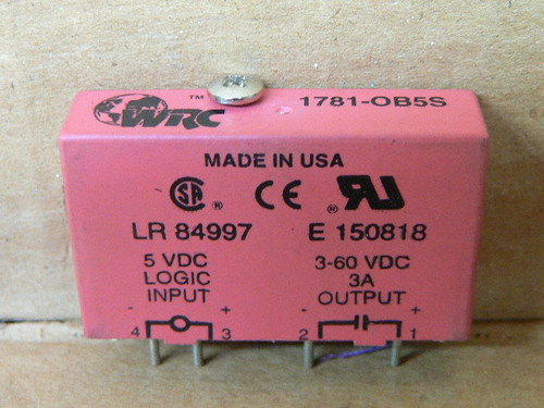 Western Reserve Controls Lr 84997 30Vdc 50Hz Relay