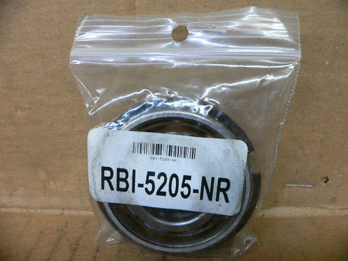 Rb Tech 5205-Nr Double Row Angular Contact Ball Bearing Snap Ring 25X52x20.6Mm