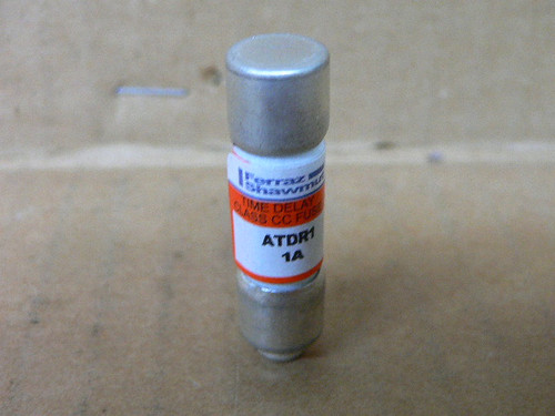Ferraz Shawmut Atdr1 Class Cc Time Delay Fuse 1A 600Vac Mersen