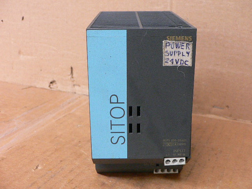 Siemens 6Ep1 334-2Ba01 Sitop Smart 10A Power Supply Module 24V