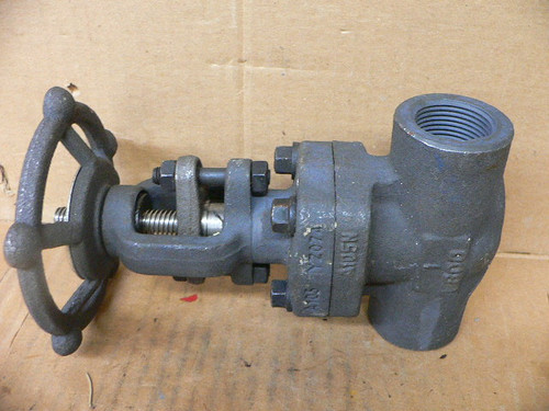 Crane 1B-3604Xu-T 1-1/2 In Npt 800 Steel Threaded Wedge Gate Valve