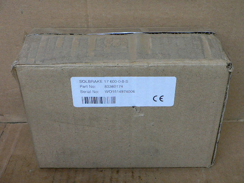 Solcon Solbrake 17 600-0-8-S Electronic Motor Brake 17A 600V Dc Injection