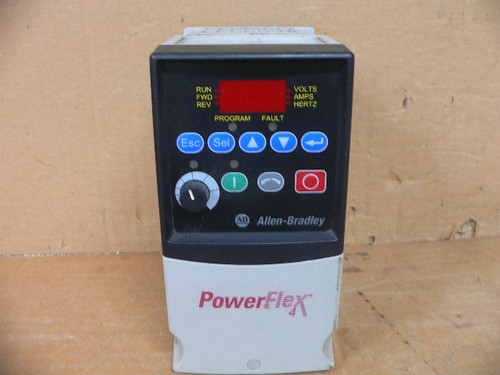 Allen Bradley 22A-A2p3n114 Variable Speed Ac Drive 0.4Kw/0.5Hp