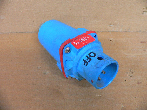Meltric 63-18943-X13 Electrical Plug Receptacle Connector 30A 600V