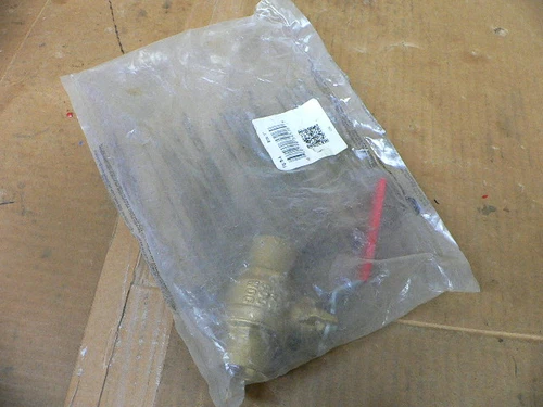 Mas Brass 600 Wog High‑Pressure Ball Valve With Red Handle For Plumbing Systems