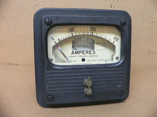 Westinghouse Type: Kna-25, S#36-E-8508-2 Analog Meter Westinghouse Type: Kna-25, S#36-E-8508-2 Analog Meter