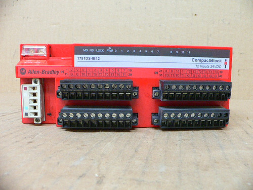 Allen Bradley 1791Ds-Ib12 Devicenet Compact Block I/O Input Module