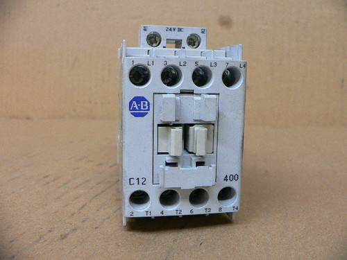 Allen Bradley 100-C12zj400 100C12zj400 Contactor Mcs-C 12 Amps 24 Vdc Coil Allen Bradley 100-C12zj400 100C12zj400 Contactor Mcs-C 12 Amps 24 Vdc Coil