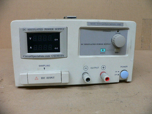 Circuit Specialists 0-30 Volt 0-10 Amp Adjustable Current Limiting Power Supply Circuit Specialists 0-30 Volt 0-10 Amp Adjustable Current Limiting Power Supply