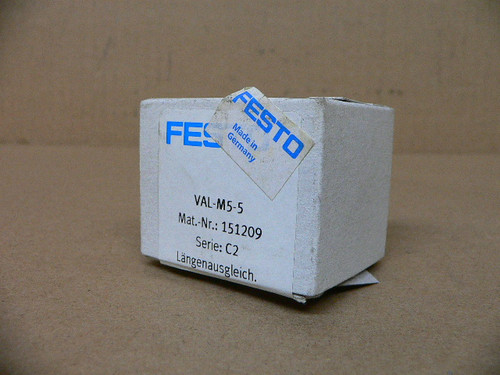 Festo Electric Val-M5-5 Valm55 Length Compensator