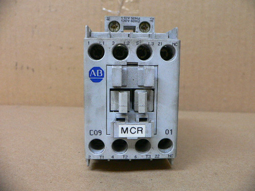 Allen-Bradley 100-C09d01 Contactor 110V 120V Coil Allen-Bradley 100-C09d01 Contactor 110V 120V Coil