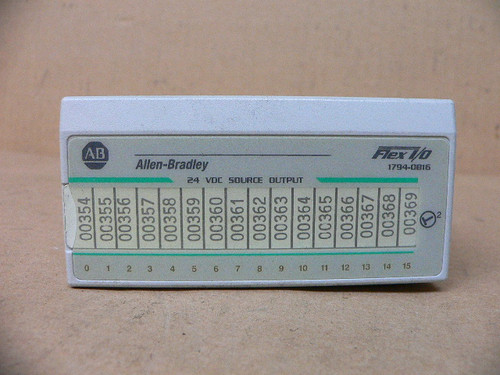 1794-Ob16 Allen Bradley Flex I/O Dc Output Module 1794-0B16 1794Ob16 1794-Ob16 Allen Bradley Flex I/O Dc Output Module 1794-0B16 1794Ob16