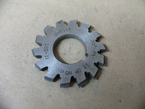 Walker Cutting Wheel Blade 17-20T D+F067 20.Pa 32 Dp No6