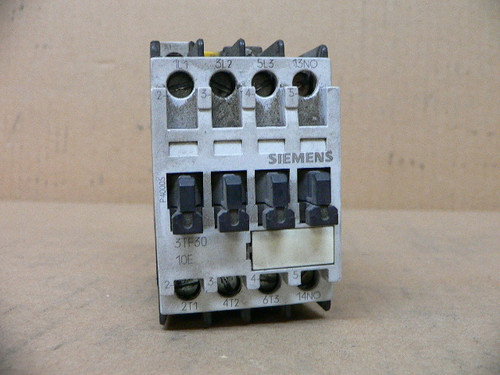 Siemens 3Tf3010-0A Contactor 20A 600Vac Coil 110/120Vac